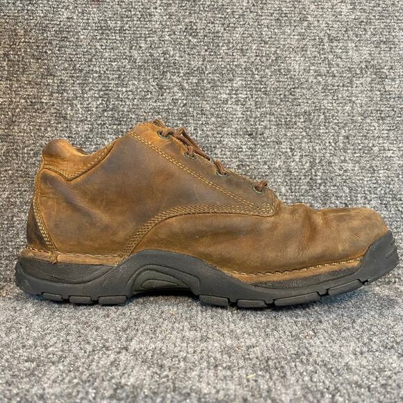 Danner Terra Force Brown Leather Gore Tex Hiking Boots Mens 10 Waterproof Shoes